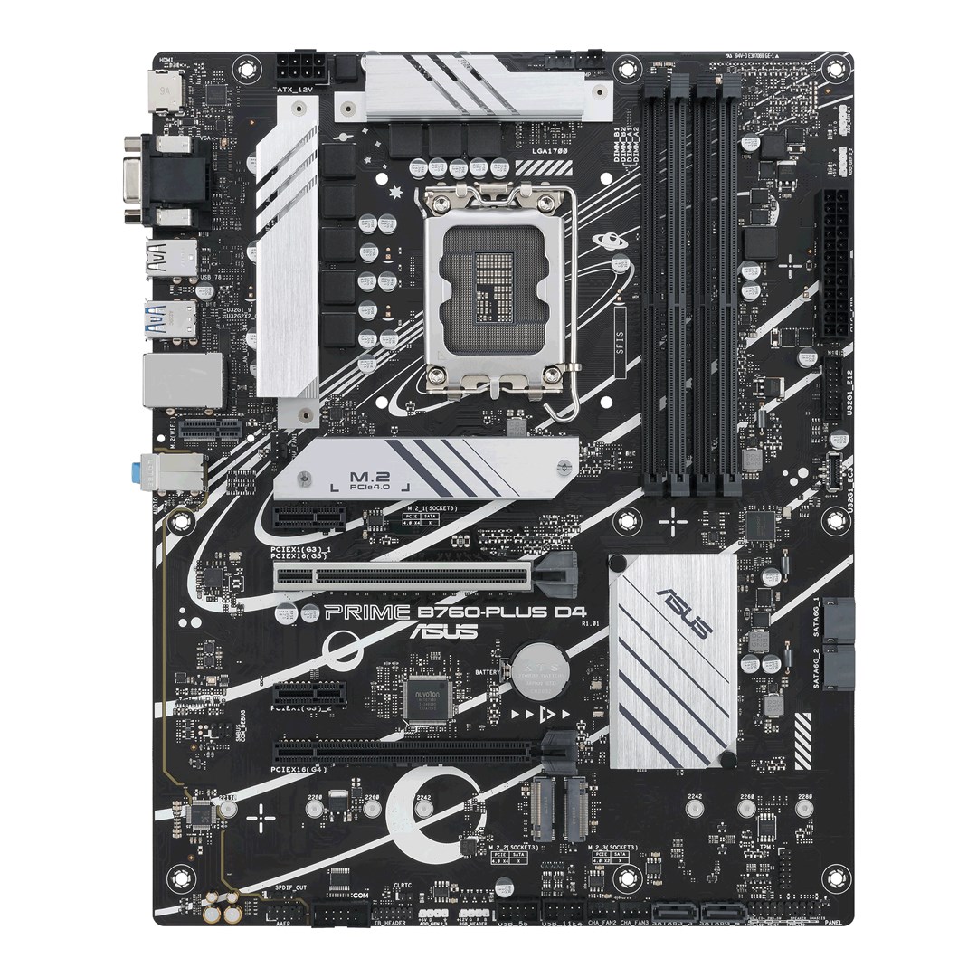 Матична плоча ASUS PRIME B760-PLUS D4 Intel B760 LGA 1700 ATX