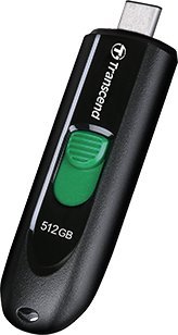 USB Transcend JetFlash 790C, 512GB, USB 3.2 Type C, i zi