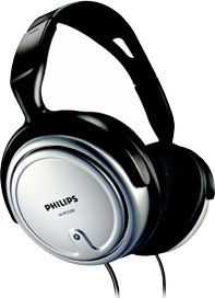 Kufje mbi vesh Philips SHP2500, 6m kabllo, me kontroll volum, gri
