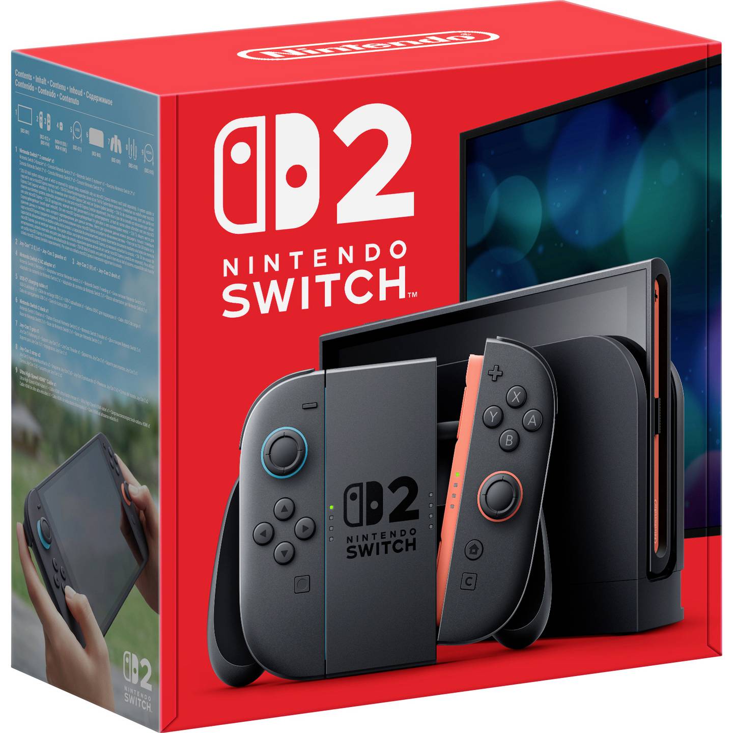 Konzolë Nintendo SWITCH 2, 7.9", 256GB, e zezë