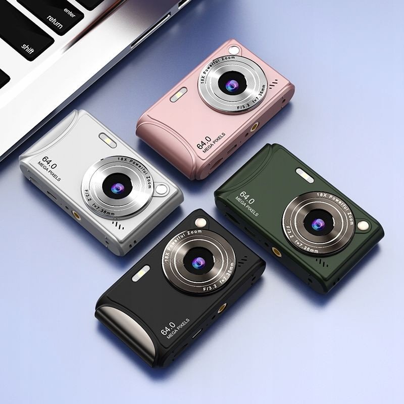 Kamerë digjitale Xrec Q18, 64MP, video 4K 30fps, e zezë