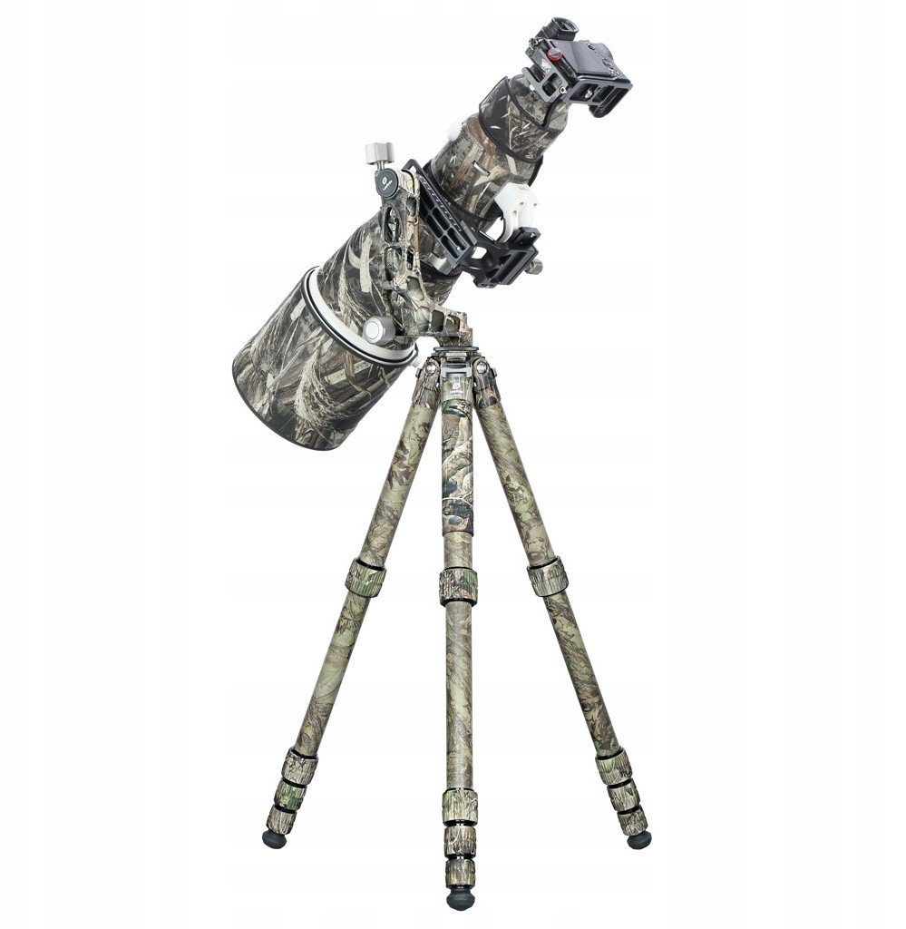 Shtativ karboni Leofoto LS-365C Ranger me kokë gimbal PG-1, Full Camo