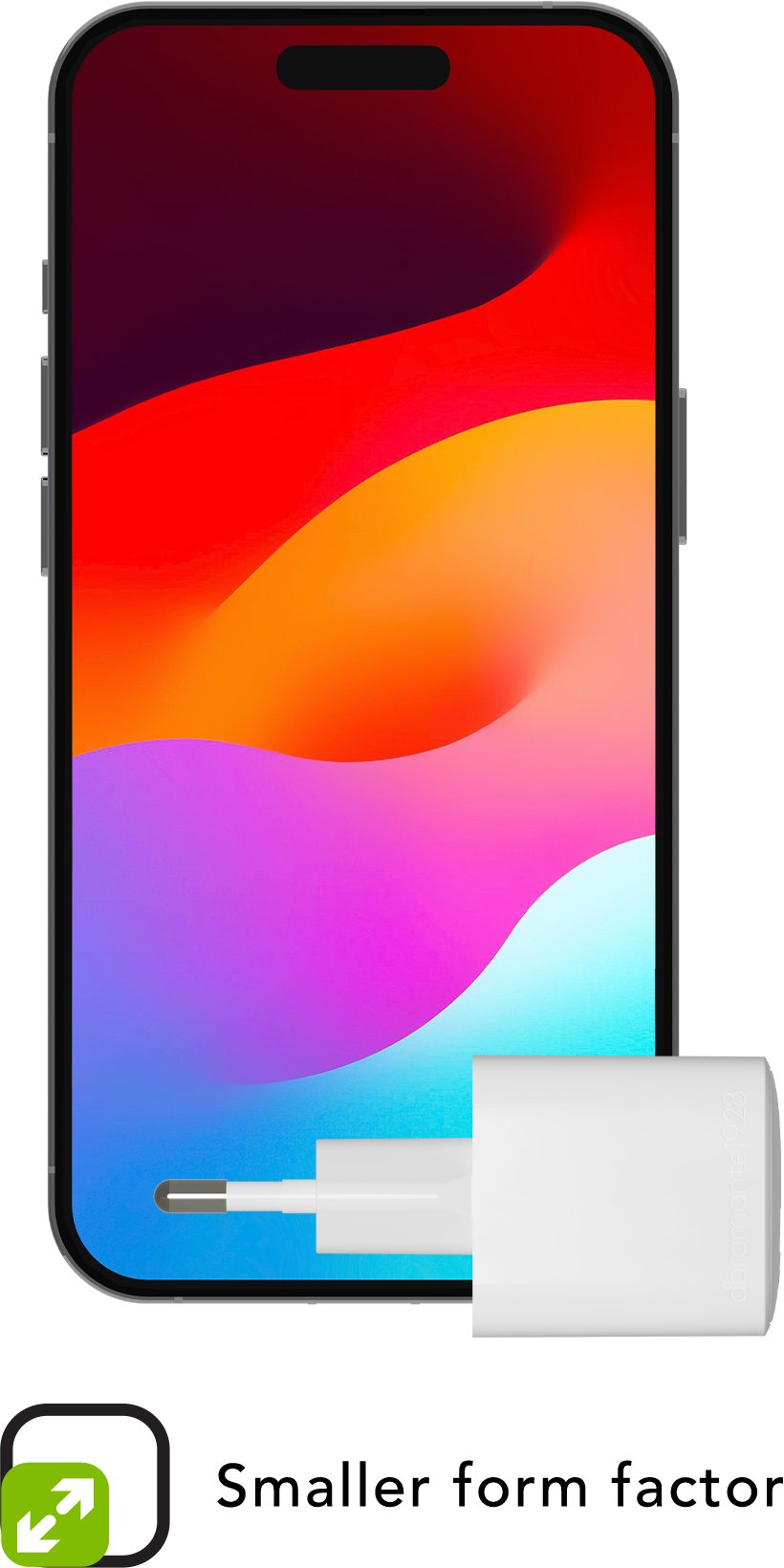 Karikues muri Dbramante1928 Re-charge, 25W, USB dhe USB-C, i bardhë