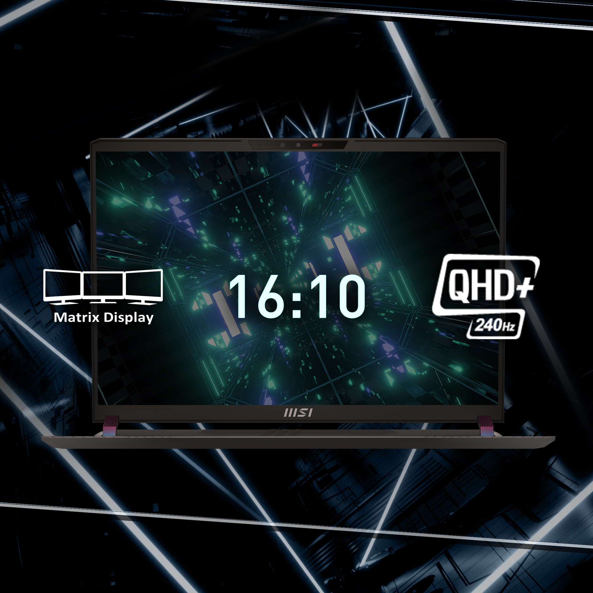 Laptop MSI Vector, 16'', QHD+, Intel Core i9-13950HX, NVIDIA GeForce RTX 4080, 32GB RAM, 1TB SSD, i zi