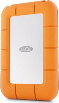 SSD i jashtëm LaCie Rugged Mini STMF500400, 500GB, USB C, argjendtë portokalli