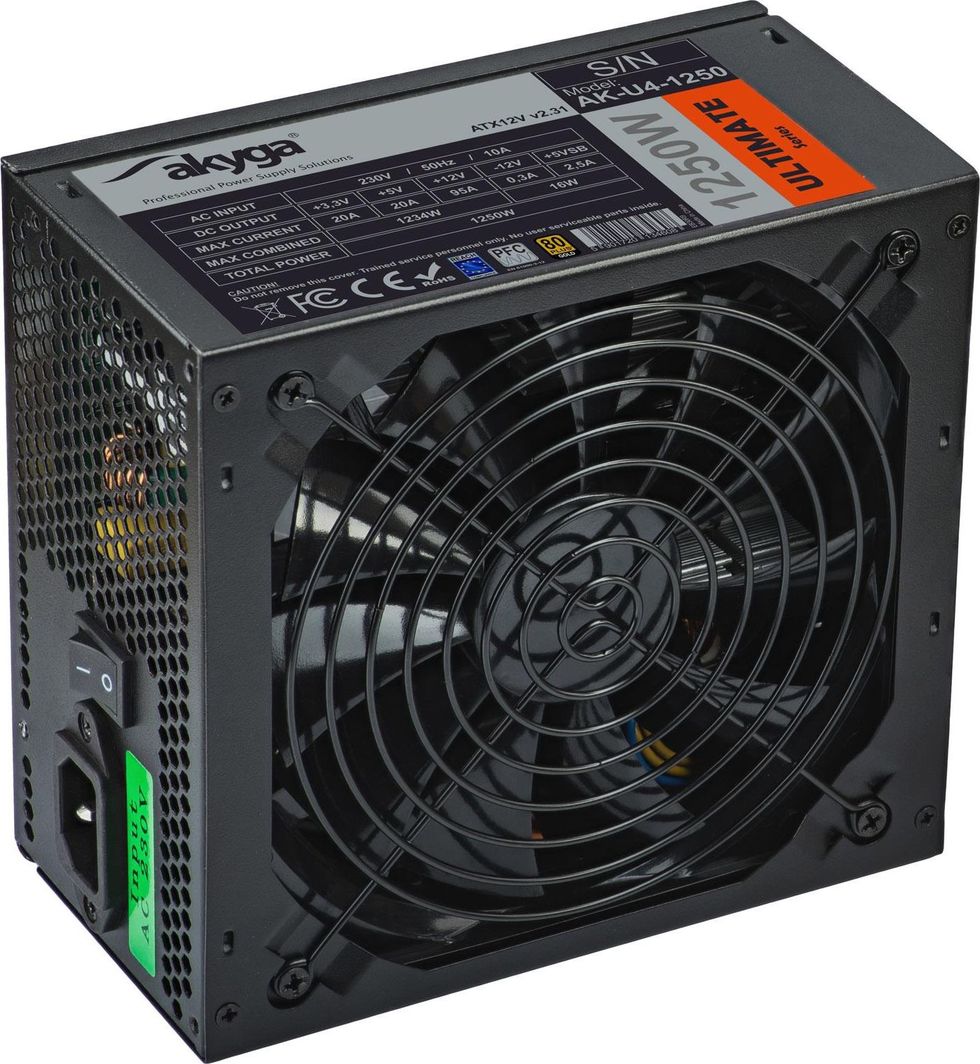 Burim energjie Akyga Ultimate AK-U4-1250 ATX, 1250W