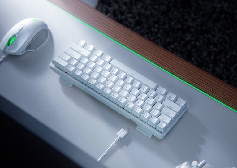 Tastierë Razer Huntsman Mini, Cherry Red, US Layout, e bardhë