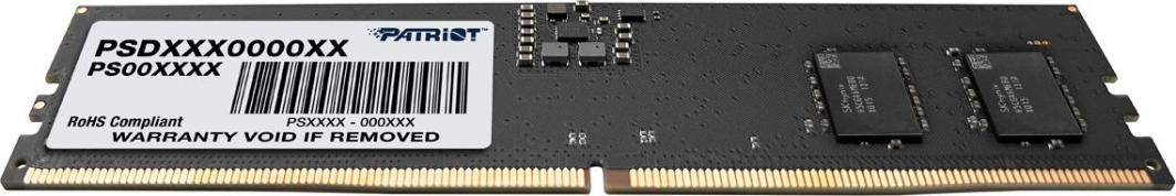 Memorie Patriot Signature, DDR5, 16 GB, 5600 MHz, CL40, PSD516G560C40KX