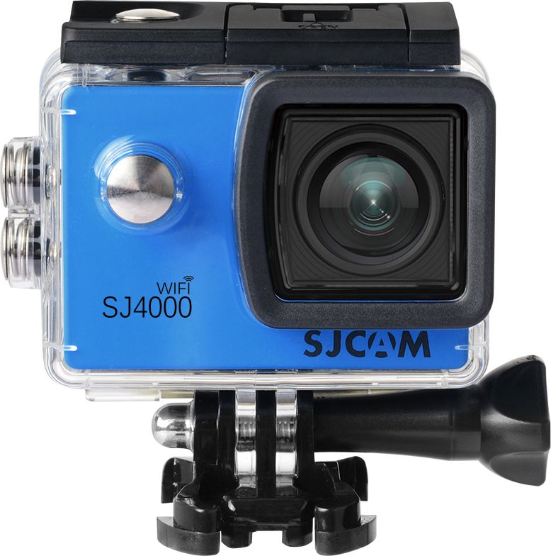 Kamerë sportive SJCAM SJ4000 WiFi, Full HD, 12MP, blu