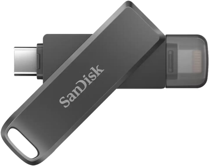 SanDisk iXpand Luxe - 64GB, црна
