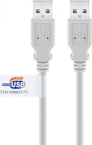 Kabllo USB goobay USB 2.0, USB A në USB A, e zezë