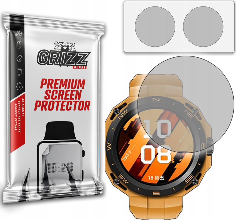 Mbrojtës ekrani GrizzGlass PaperScreen për Huawei Watch GT Cyber, mat