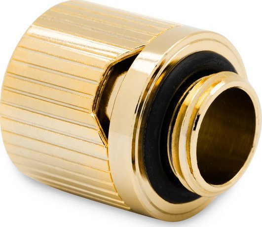 Fiting drejt për ftohje me ujë EK Water Blocks EK-Torque Straight, G1/4, për tuba 13/10mm, ngjyrë ari