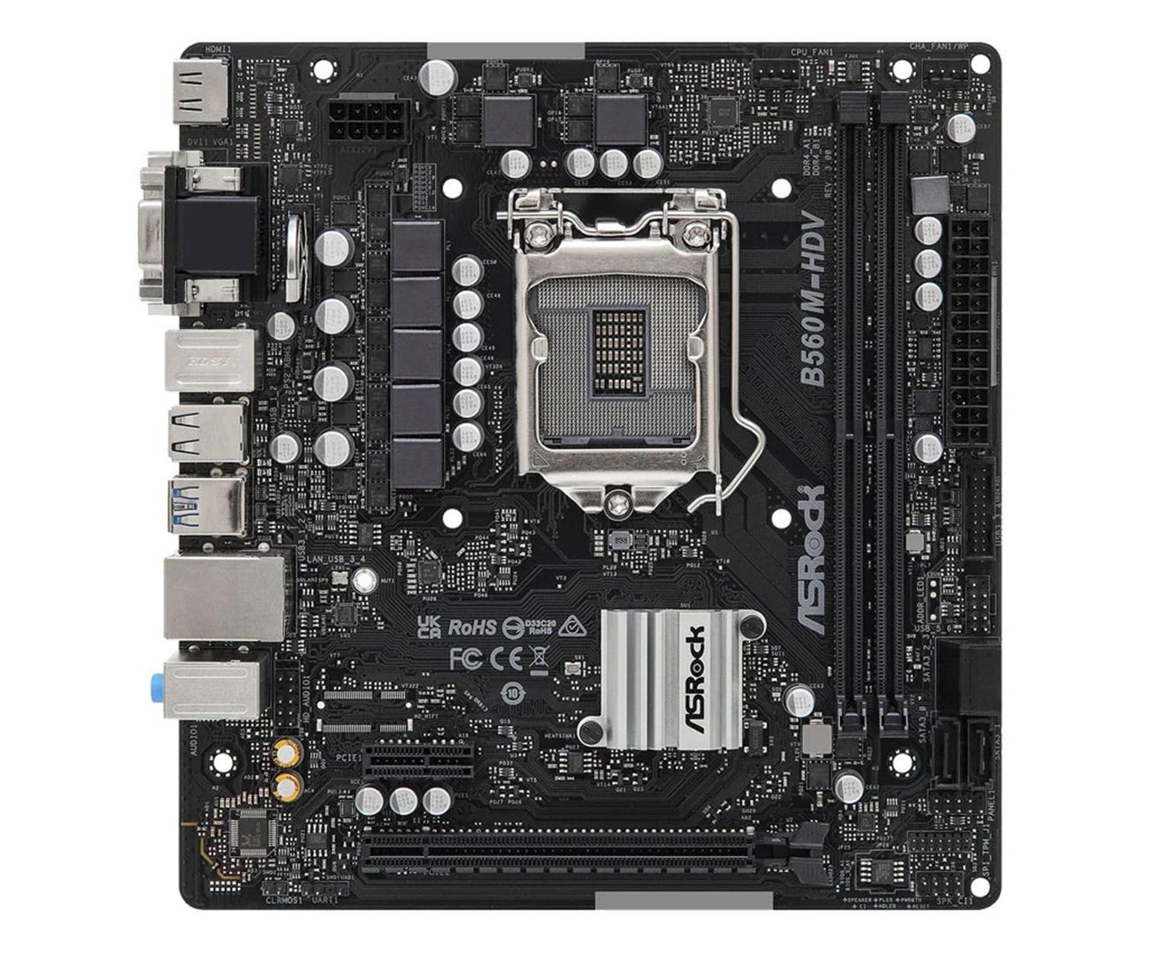 [OUTLET] Pllakë amë ASROCK B560M-HDV - Intel B560 Micro ATX				