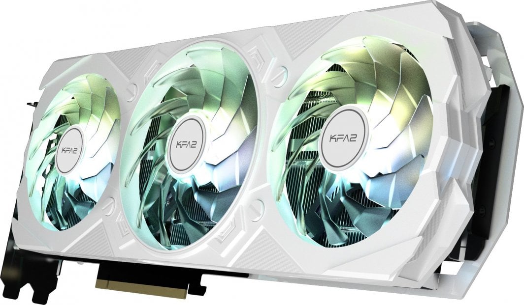 Kartelë grafike KFA2 GeForce RTX 4070 SUPER EX Gamer White 1-Click OC 12GB GDDR6X