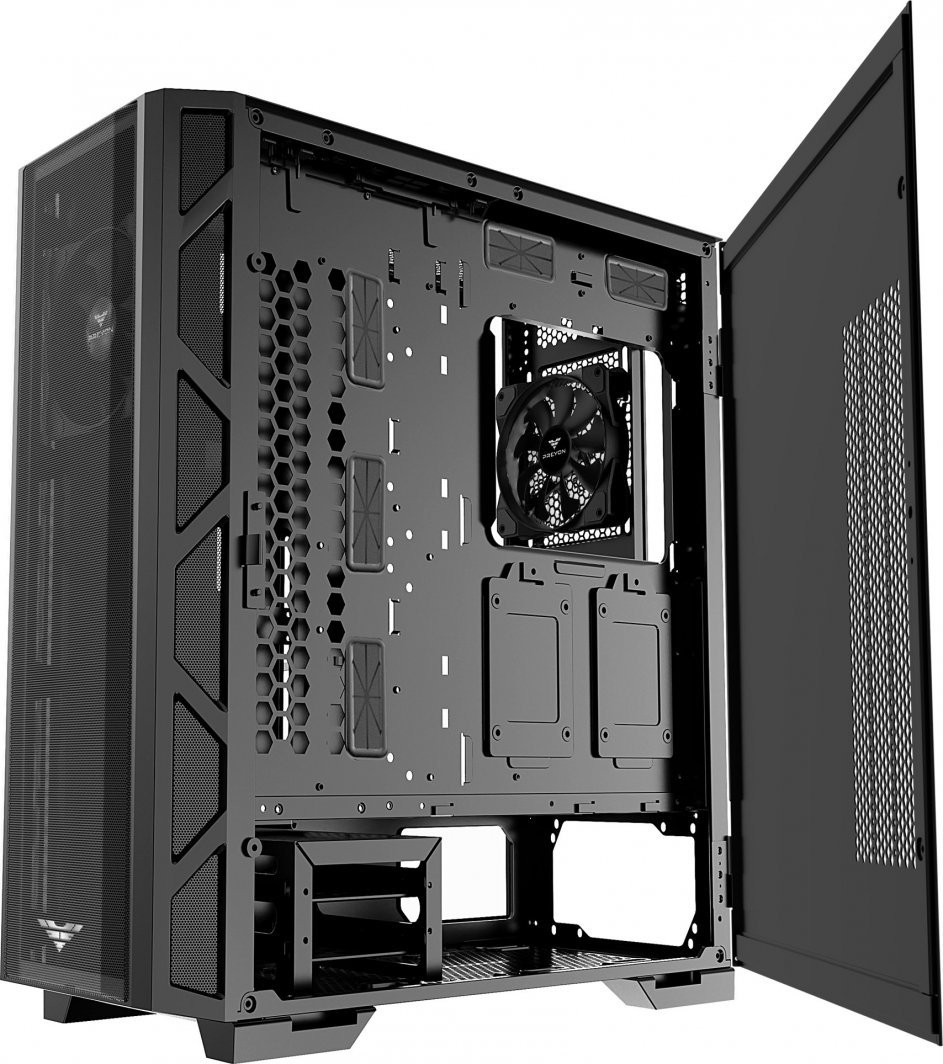 Kasë Preyon Nest Meshy (PRENM02B), e zezë