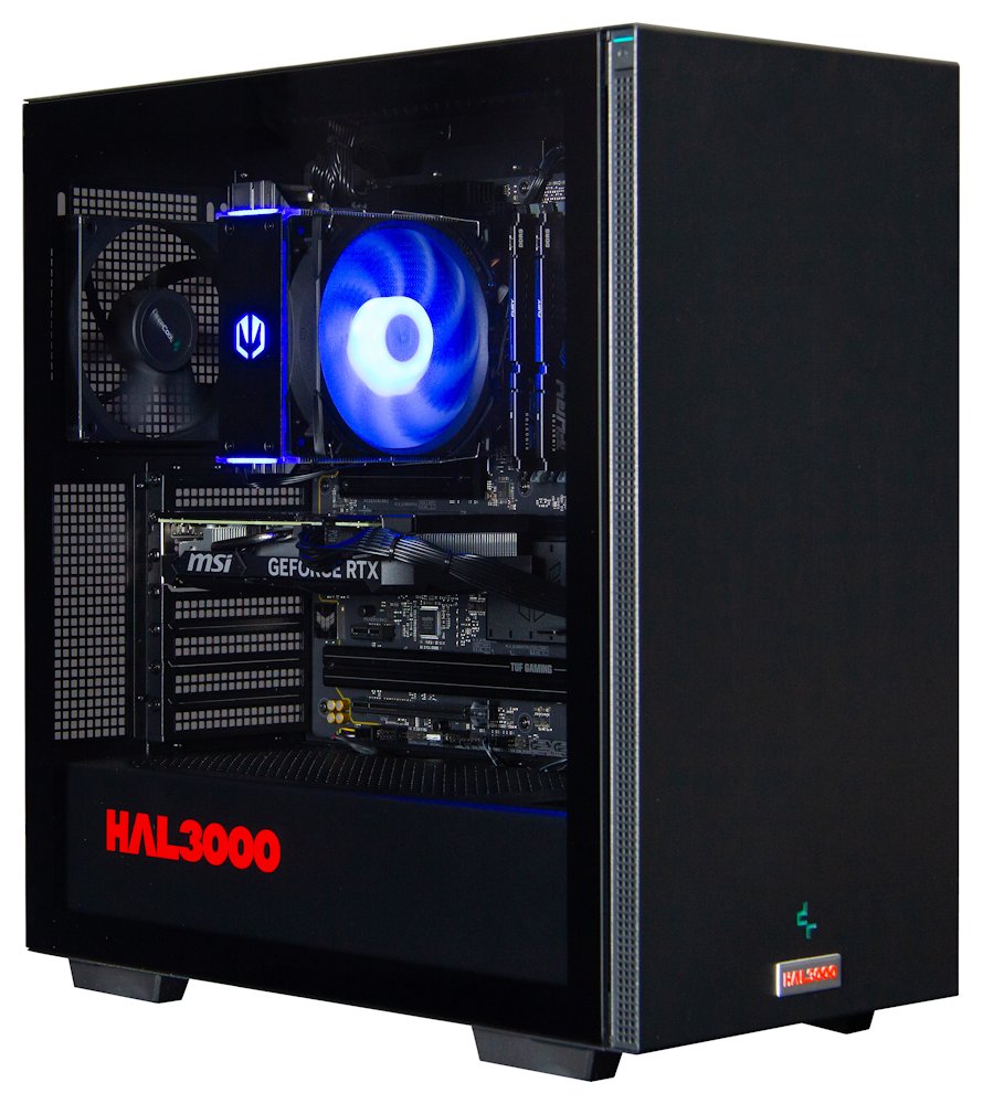 Kompjuter HAL3000 Master Gamer Pro Ti, Intel Core Ultra 5 225F, 32GB DDR5, RTX 4060 Ti, 1TB SSD, Windows 11, i zi