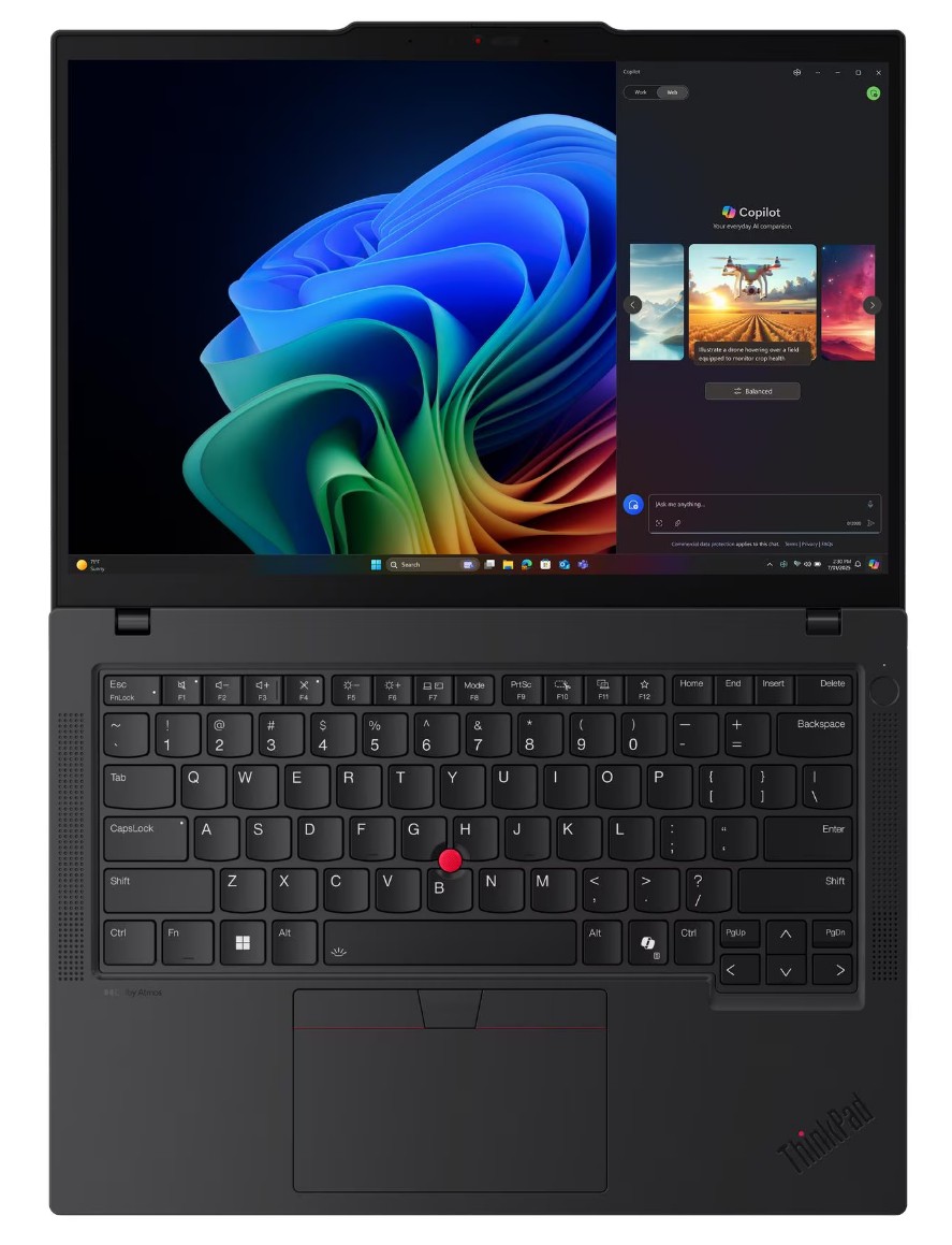 Laptop Lenovo ThinkPad T14 G6, Ryzen 5 Pro, 14" WUXGA, 16GB RAM, 512GB SSD, i zi 4