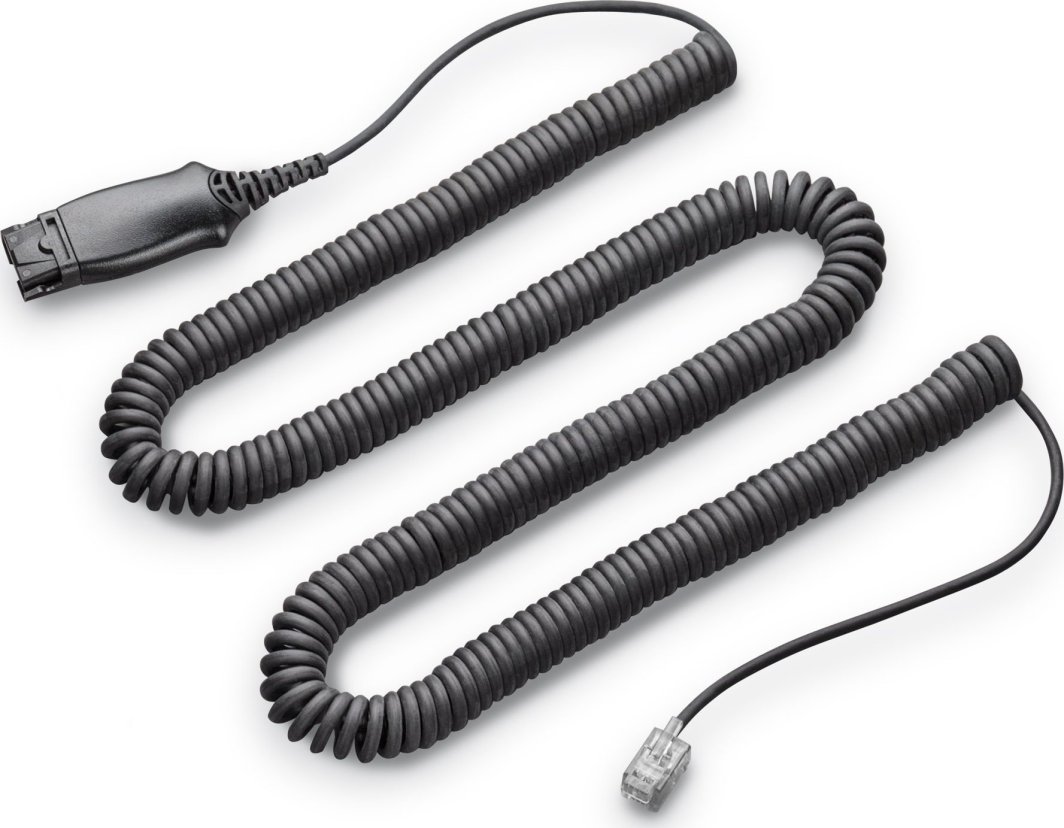 Kabllo audio Poly 85R17AA, 3.5 mm në 3.5 mm, e zezë