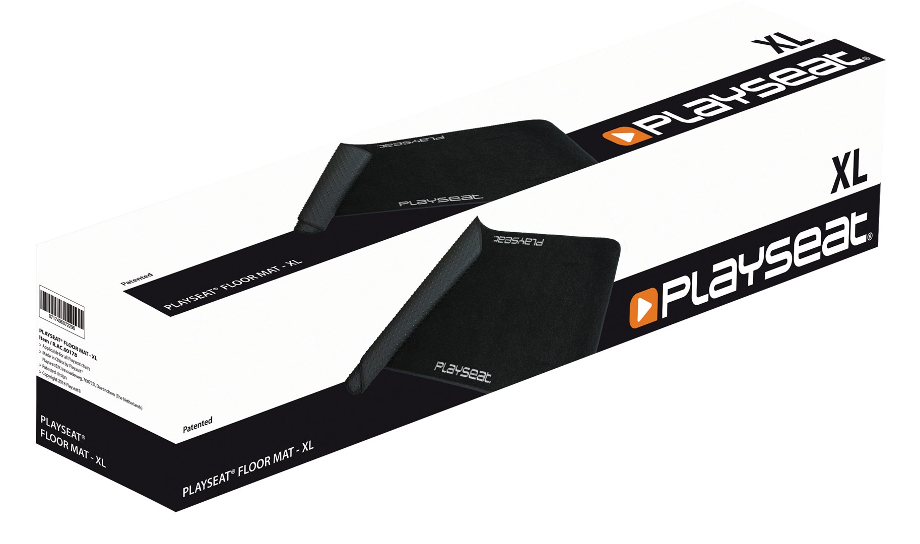 Dyshek për dysheme Playseat XL, 680x1565 mm, i zi