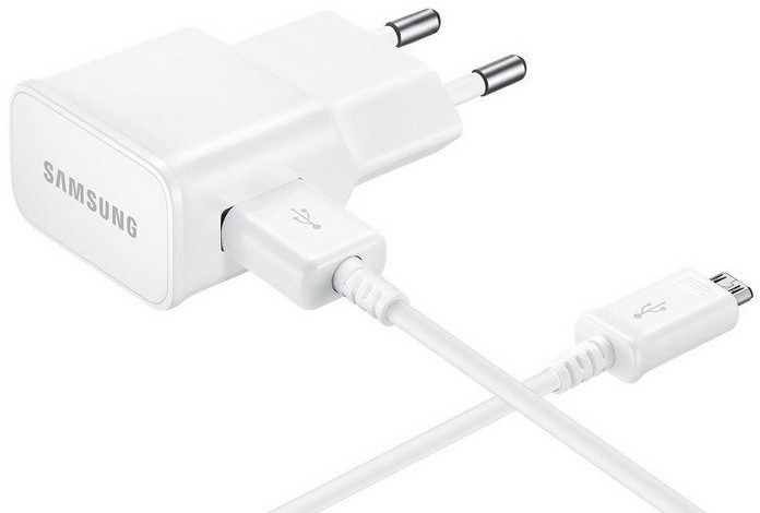 Karikues Samsung EP-TA20 për micro USB, i bardhë