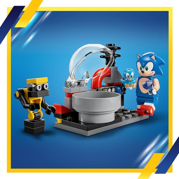 Lodër LEGO® Sonic the Hedgehog™ 76993 Sonic vs. Death Egg Robot Dr. Eggmana
