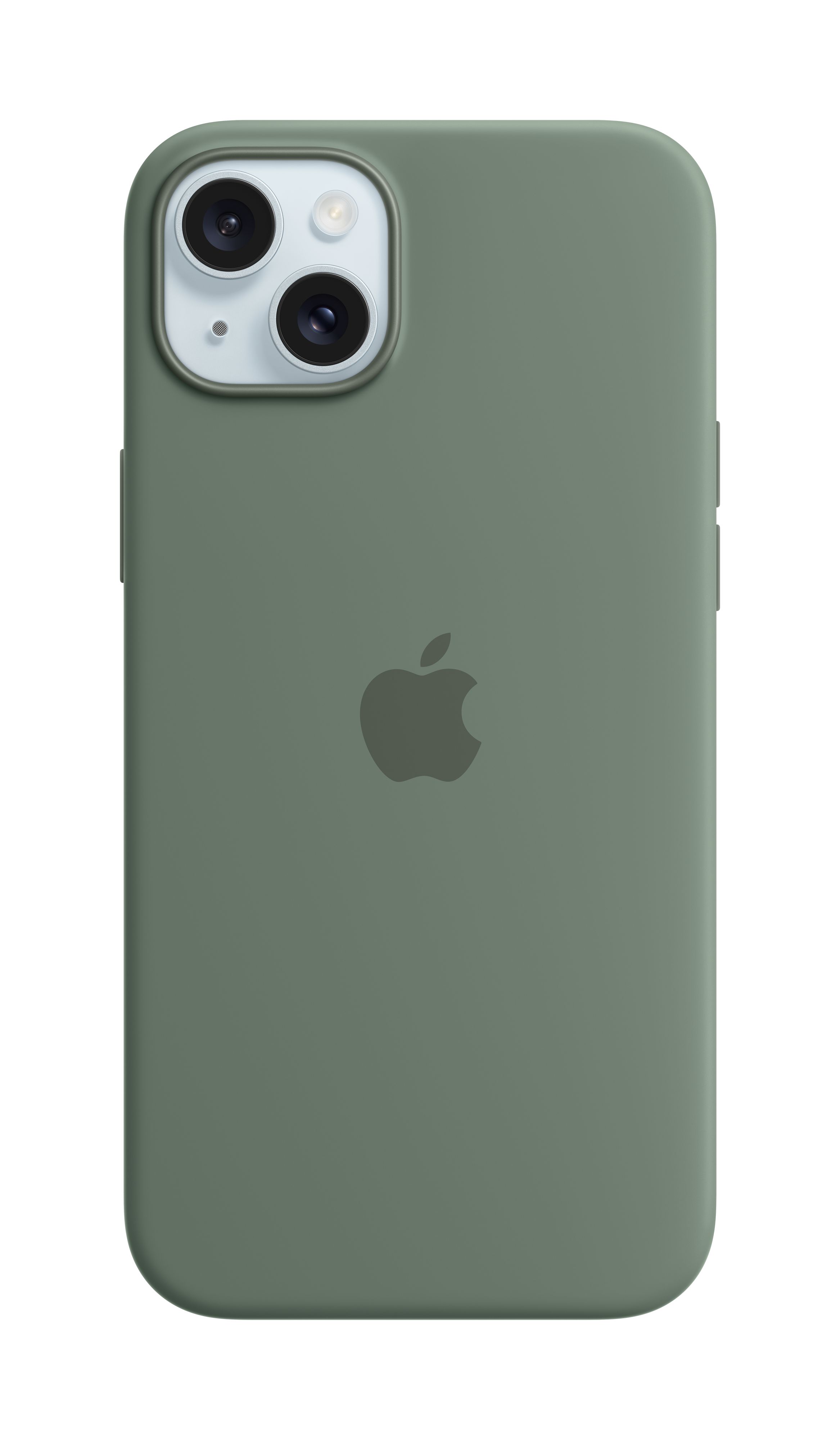 Apple iPhone 15 Plus Silicone Case me MagSafe, Cypress