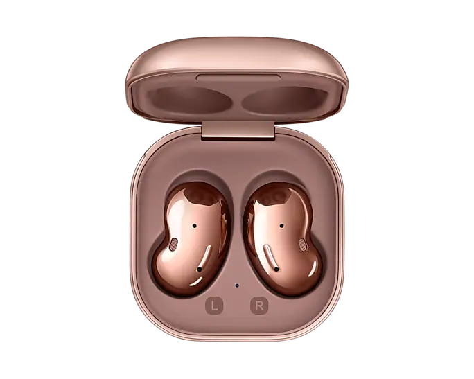Dëgjuese Buds Live Samsung SM-R180NZNAEUG, wireless, ANC Mic, të argjendta