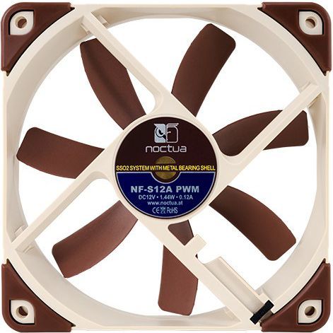 Ftohës Noctua NF-S12A PWM, 120 mm