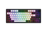 Tastierë gaming Hator Skyfall 80 MAG Ultima, wireless 8K tri-mode, RGB, e bardhë e zezë