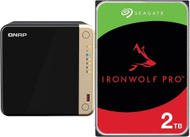 Server NAS Qnap TS-464 8GB me HDD Seagate IronWolf 2TB