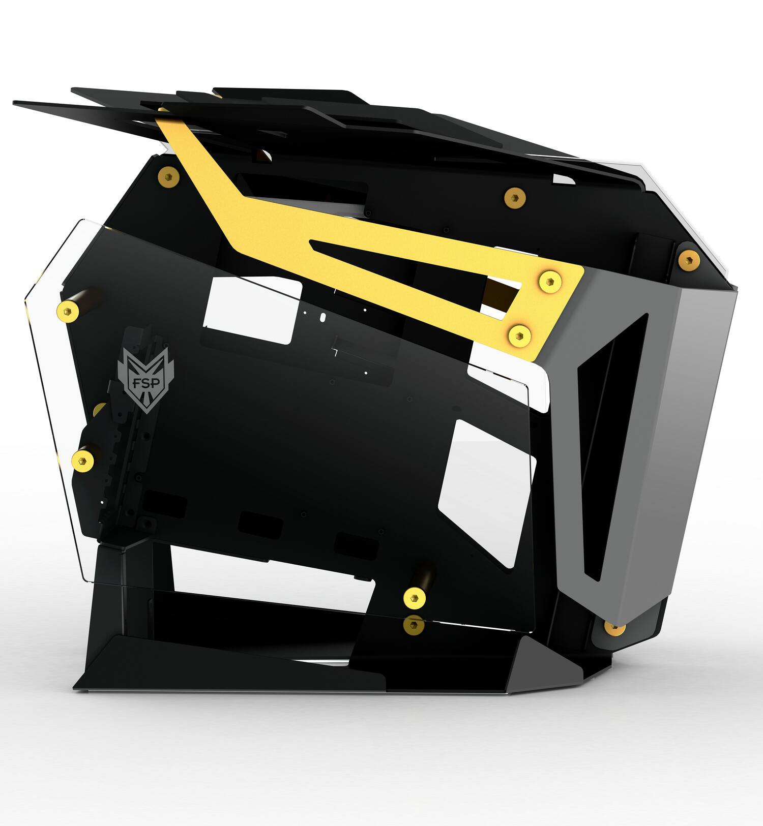 Куќиште за компјутер FSP T-Wings CMT710, црно