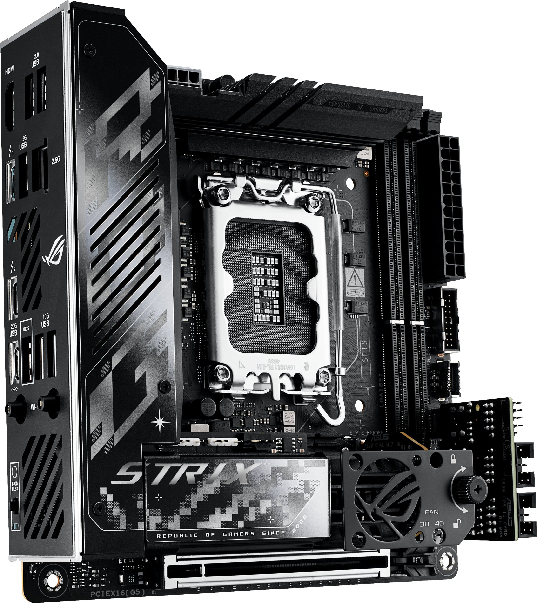 Motherboard ASUS ROG STRIX Z890 I GAMING WIFI, Intel Z890, Mini ITX, me WiFi