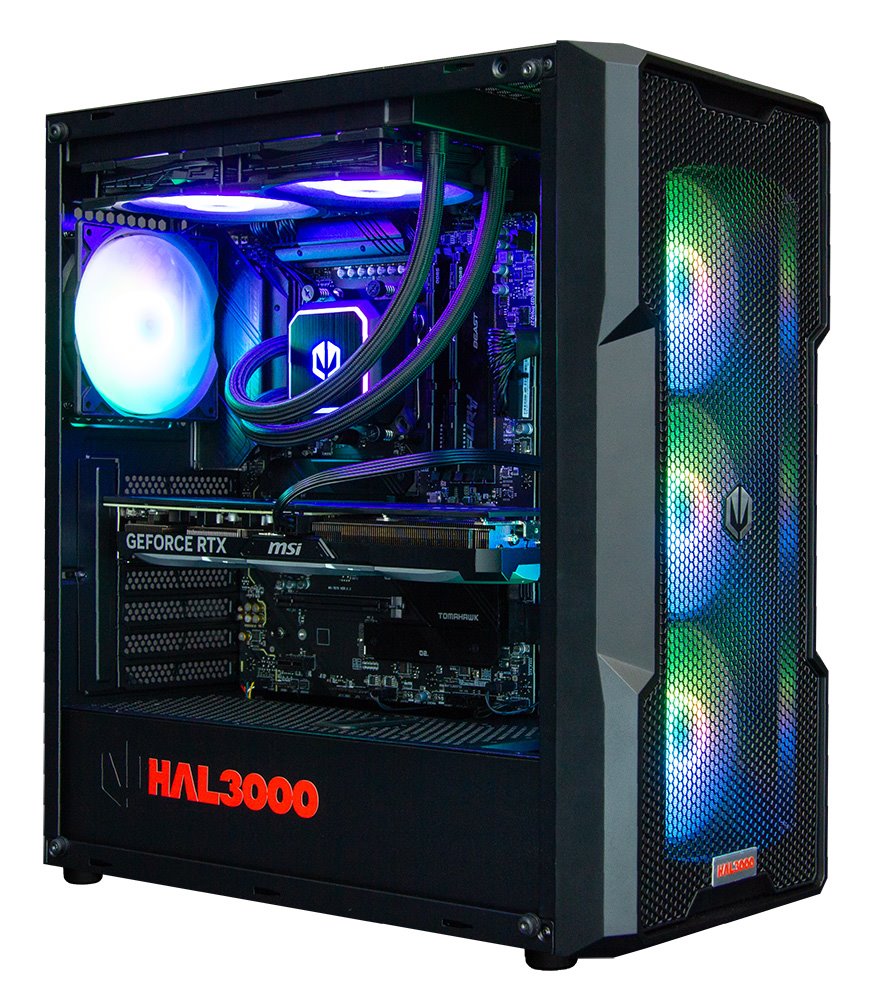 Kompjuter HAL3000 Alfa Gamer Elite, AMD Ryzen 7 7800X3D, 32GB RAM DDR5, 1TB PCIe4 SSD, NVIDIA GeForce RTX 4070, i zi