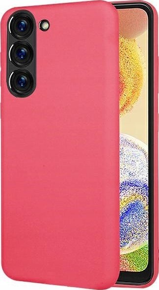 Kuti mbrojtëse Samsung Galaxy S23 Plus, Thin Matte HQ, TPU, rozë