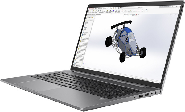 Лаптоп HP ZBook Power, 15.6", Intel i7-12700H, 16 GB RAM, 512 GB SSD, NVIDIA RTX A1000, сив