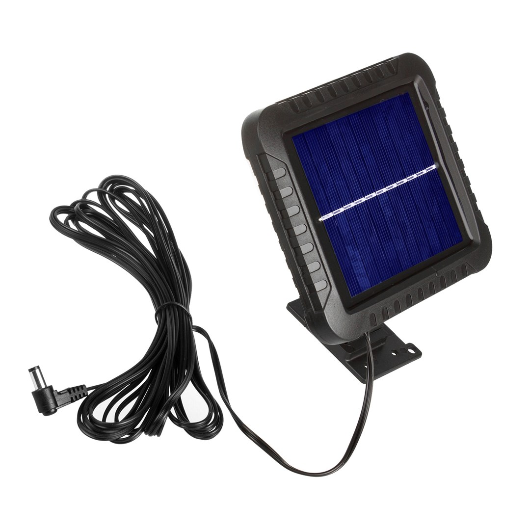 Prozhektor LED me sensor Maclean MCE438, solar, për jashtë, i zi