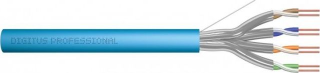 Kabllo rrjeti Digitus Cat. 6A, U/ FTP, 305m, LSZH, e kaltër