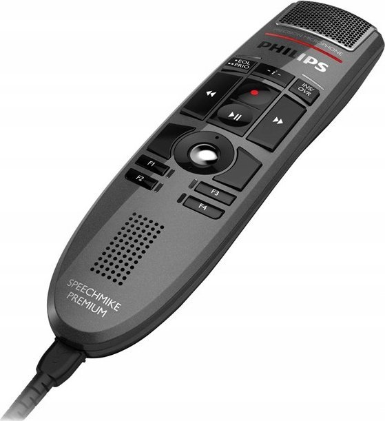 Mikrofon diktimi Philips LFH3500 SpeechMike Premium, USB, profesional