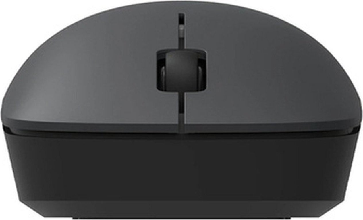 Mouse wireless Xiaomi Lite Mouse, 2.4GHz, optik, gri e errët