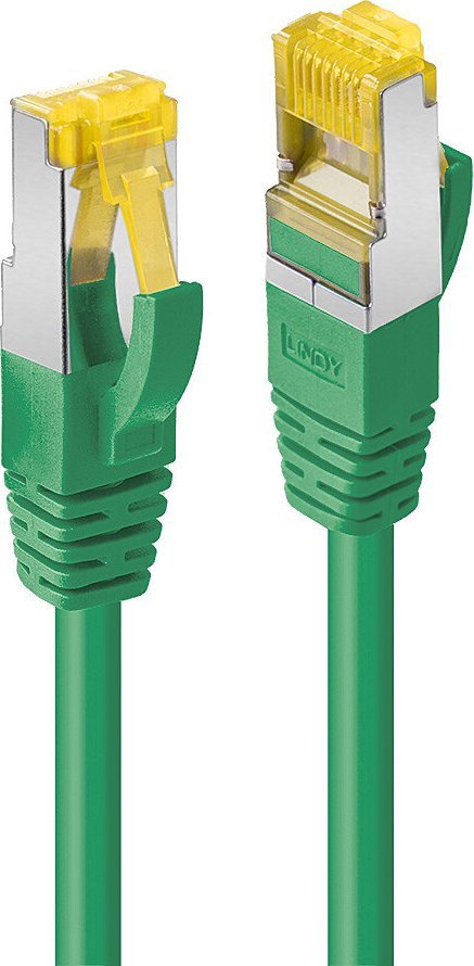 Kabllo rrjeti Lindy Patch Cable, Cat6A S/FTP, 5m, e gjelbër