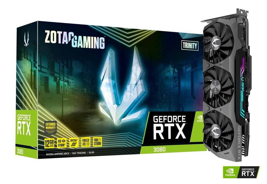[OUTLET] Kartë grafike gaming Zotac GeForce RTX 3080 Trinity LHR