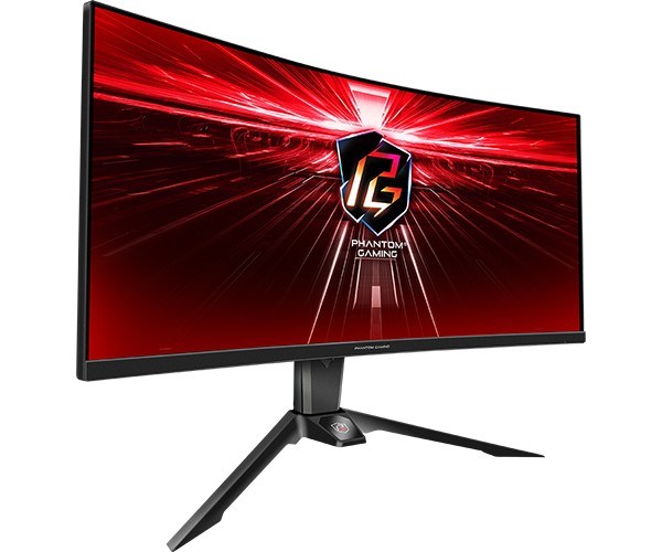 Monitor ASROCK, 34", 3440 x 1440, WQHD, 165 Hz, i zi