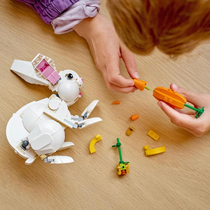 Set LEGO® Creator 31133 White Rabbit, 258 pjesë