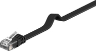 Kabllo PremiumCord Patchcable UTP, RJ45-RJ45, CAT6, 7m, e zezë
