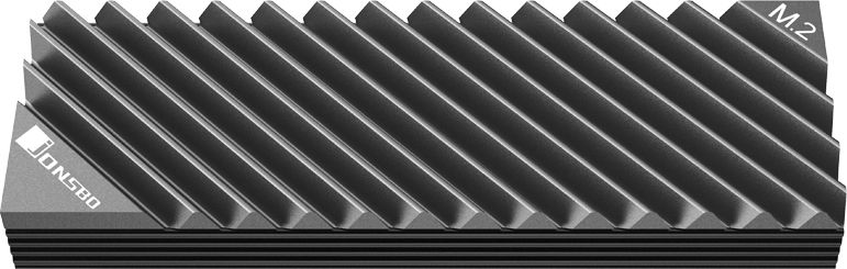 Ftohës SSD M.2 Jonsbo M.2-3, për NVMe 2280, pasiv, gri