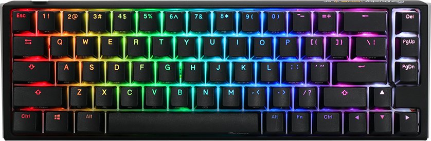 Tastierë mekanike Ducky One 3 SF RGB, Cherry MX Brown, me kabllo, e zezë