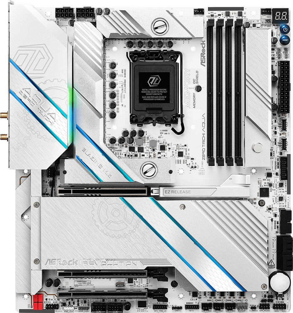 Pllakë amë ASRock Z890 Taichi AQUA, DDR5, PCIe 5.0, ATX 2