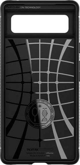Mbulesë telefoni Spigen Rugged Armor Google Pixel 6, TPU, e zezë mat