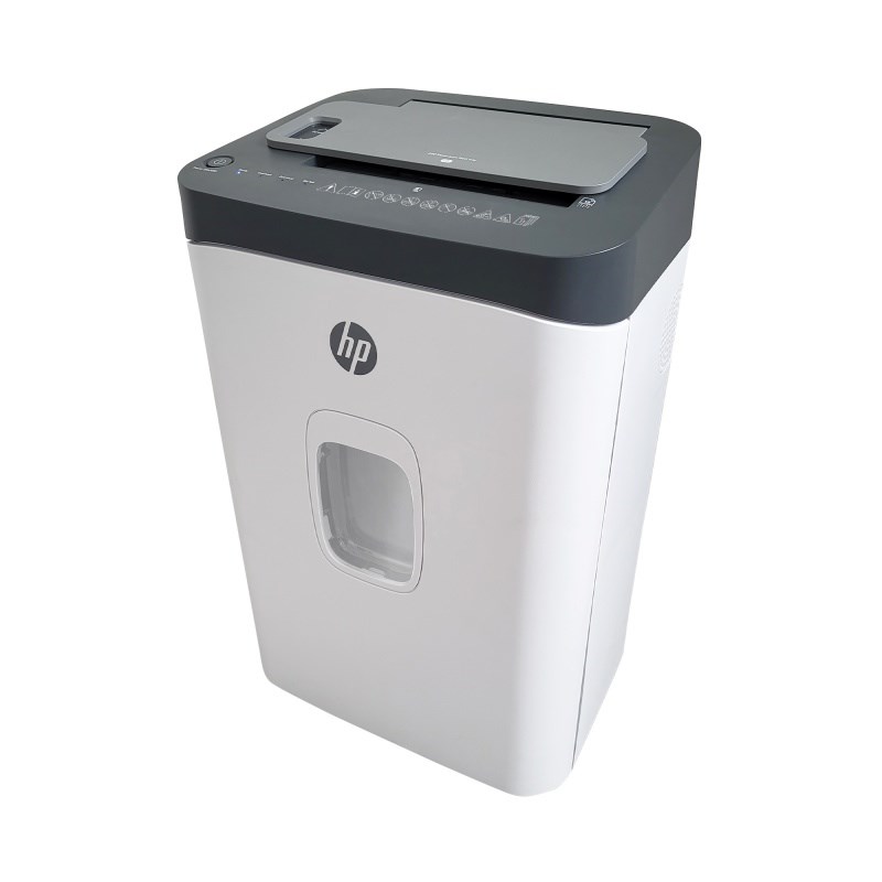 Shredder dokumentesh HP OneShred Auto 200CC, prerje cross cut P-4, auto feed 200 fletë, i bardhë